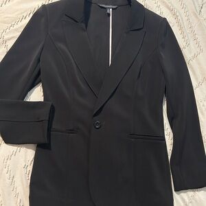 WHBM Black Blazer Size 10